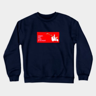 Gummies Don't Wanna Be Delivered (Red)By Abby Anime(c) Crewneck Sweatshirt